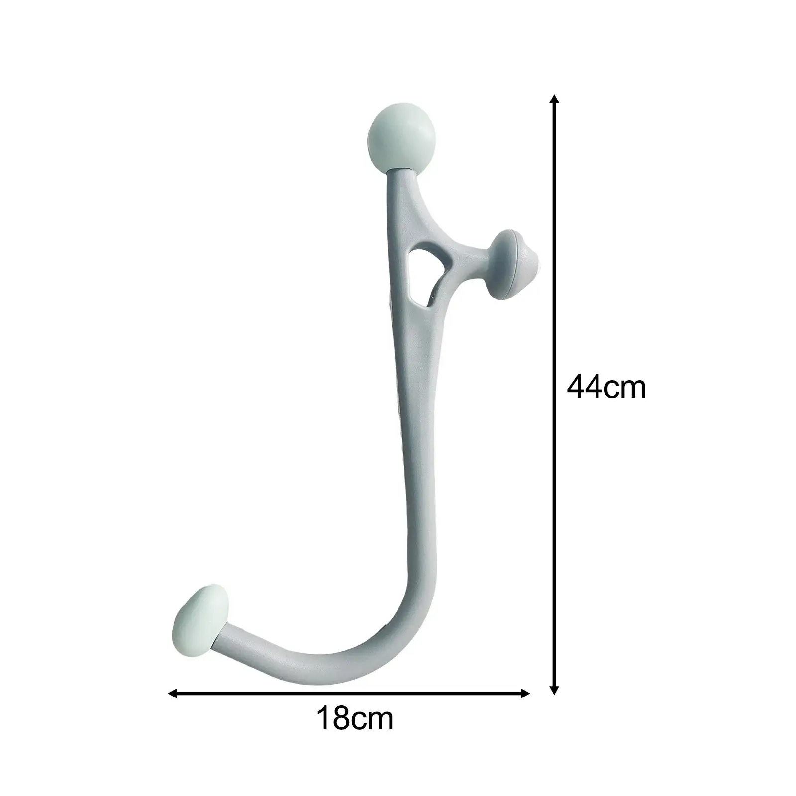 수동 셀프 마사지 롤러 등 마사지기, 허리 바디 어깨