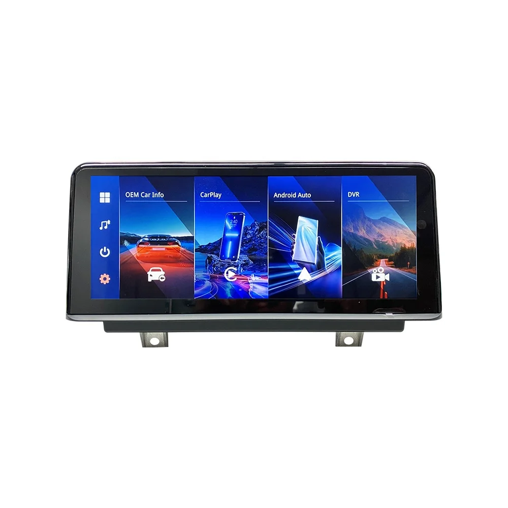 Route Linux 10.25inch 1920*720 Car Radio Screen for    3/4 Series F30 F31 F34  CIC System Car Gps Support Carplay Android