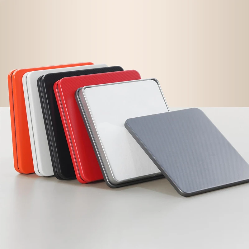 New Tin Storage Box Small Metal Storage Box Tea Jewelry Keys Coins Boxes Wedding Candy Storage Tin Can Organizer