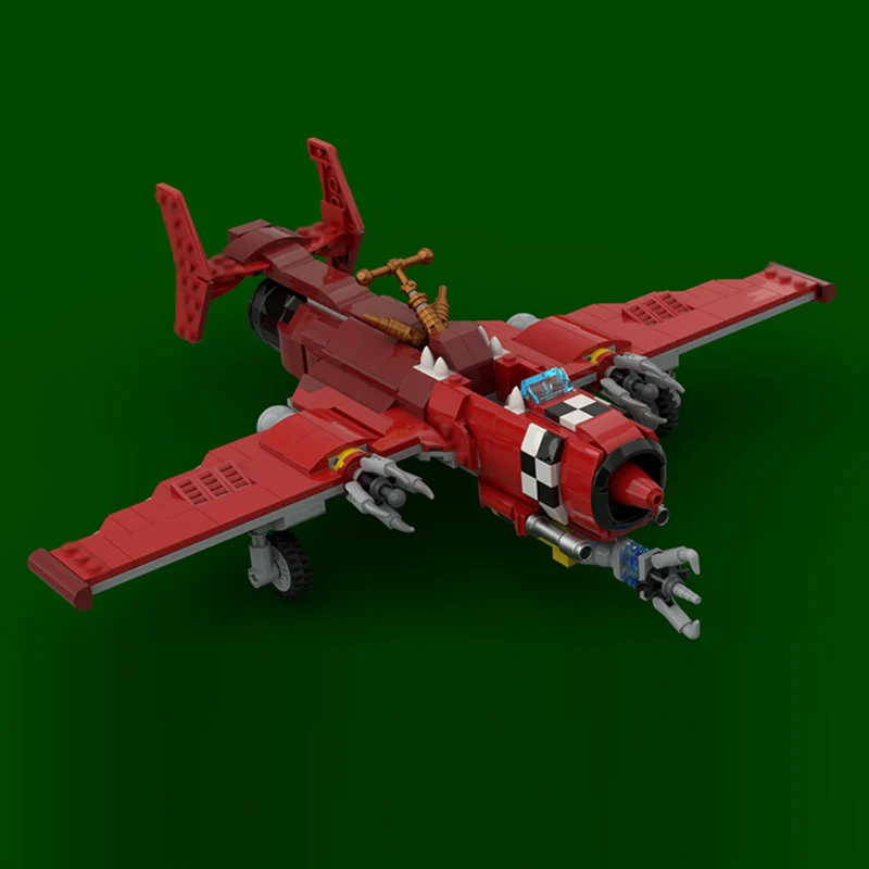 MaG-15 現代軍事戦闘機モデル MOC 組み立てブロック 戦争装備 モジュール式テクノロジーギフト 組み立て式子供用おもちゃスーツ