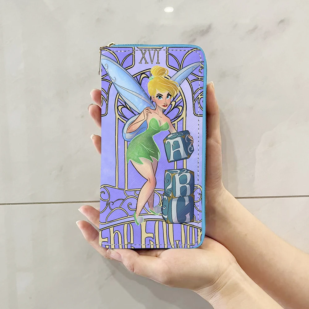 Disney Princess Alice in Wonderland Anime Briefcases Wallet Cartoon Coin Bag Casual Purses Card Storage Handbag Unisex Gift