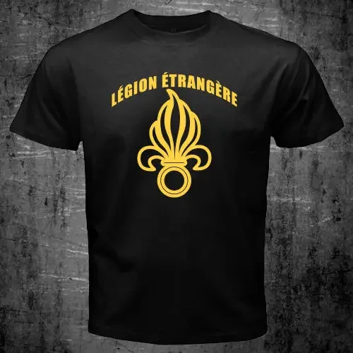 

French Foreign Legion Etrangere Special Forces World War Army T-shirt Short Sleeve Casual O-Neck Men clothing