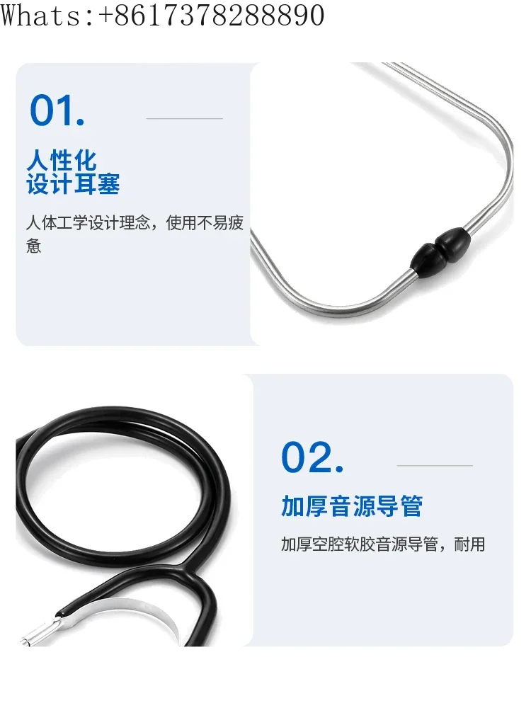 Non disassembly cylinder stethoscope for industrial noise detection, maintenance, diagnosis, and repair of automotive pulleys