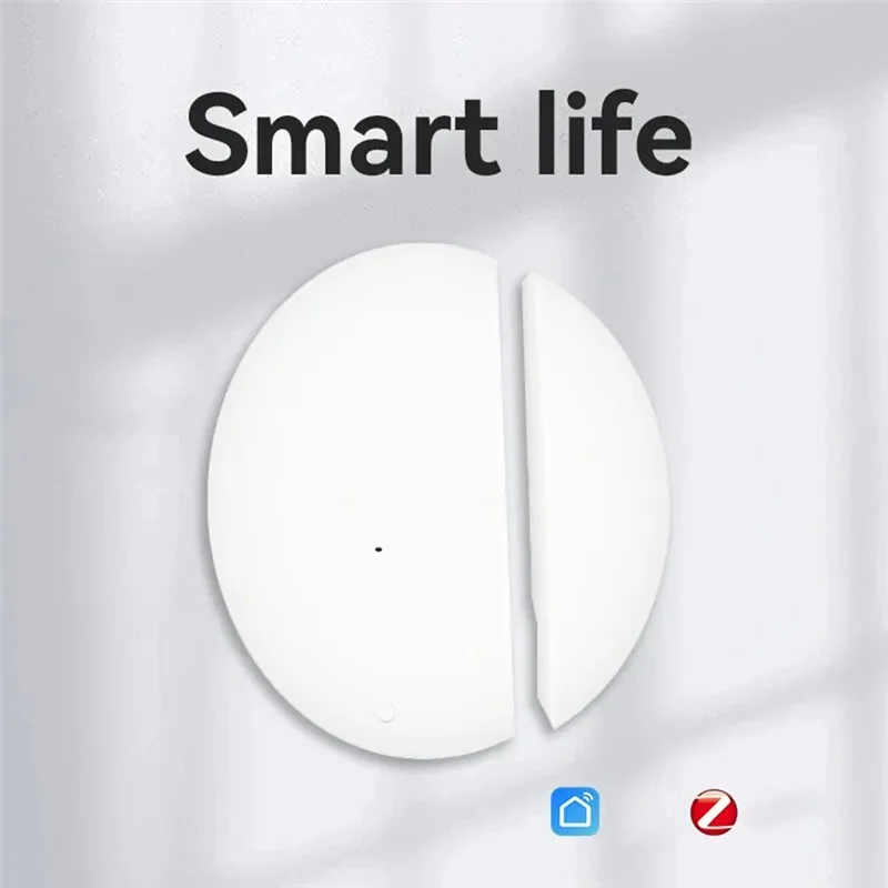 Акция! Tuya Smart Life Zigbee умный датчик двери, окна, детектор открытия и закрытия двери, защита безопасности, голосовое управление Alexa для дома