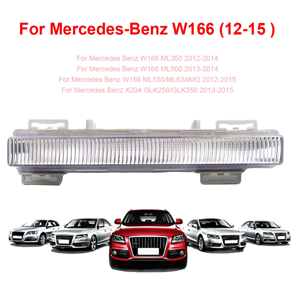 

LED Car Front Daytime Running Light 2049065401 2049065501 Daytime Driving Front Lamp for Mercedes Benz W166 ML500 2013-2014