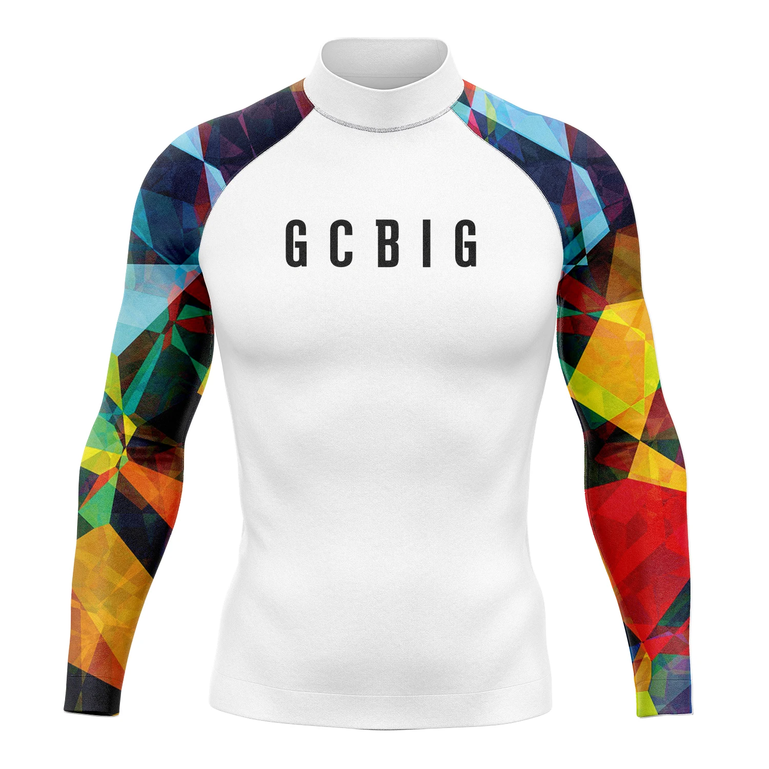 

Men Tight Summer Long Sleeve Surf Wear Clothing UV SunSwimming T-Shirt Rash guard Gym Sets Rash Guards Skins Surfing Suit Diving