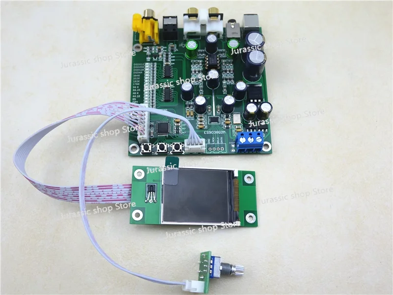 

ES9038 Q2M DAC DSD Decoder Supports IIS DSD 384KHz Coaxial Optical Fiber DOP