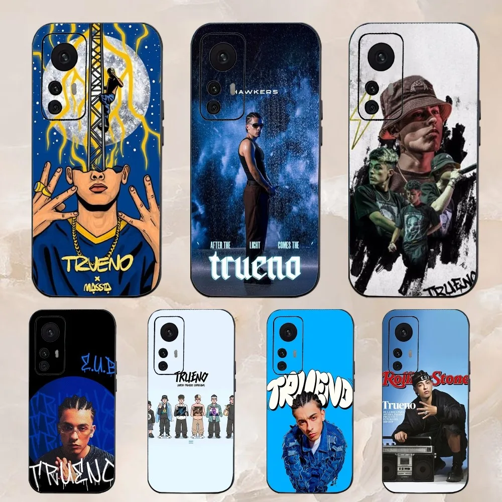 Trueno Fell Me Rapper Phone Case For Xiaomi 11 Redmi Note 11 5G 8T 9A 9 10T Note8Pro Note9 12SUltra Black Case