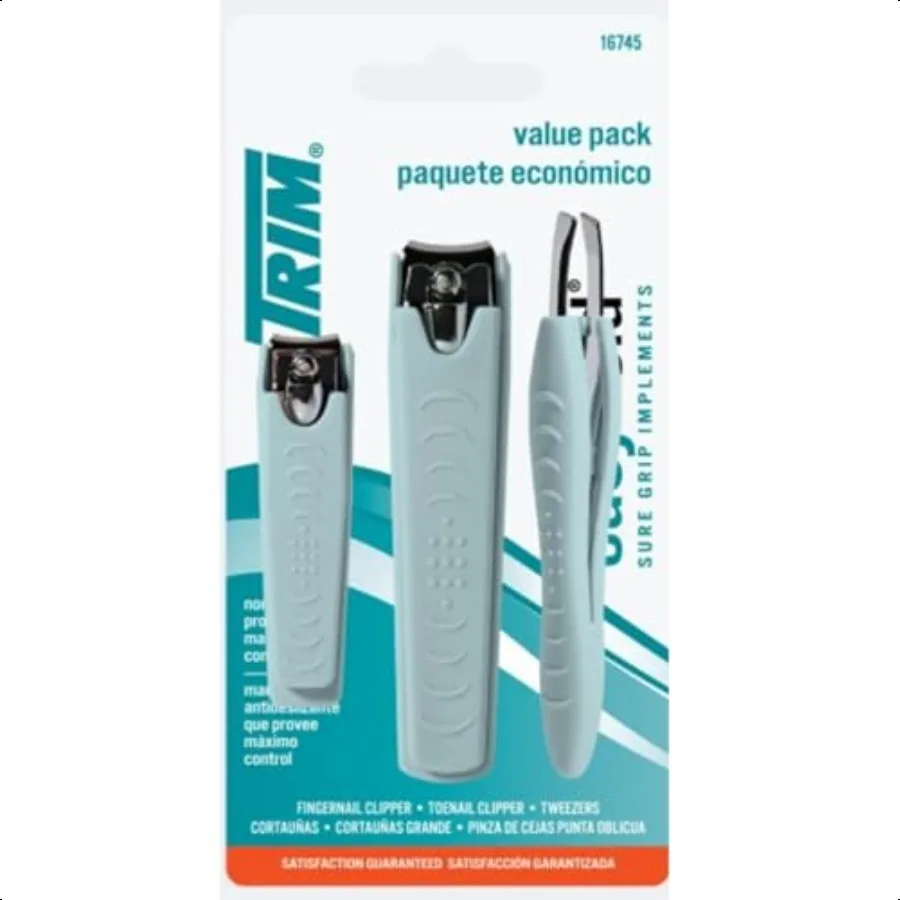 

Trim Toenail Clipper + Fingernail Clipper + Slant Tip