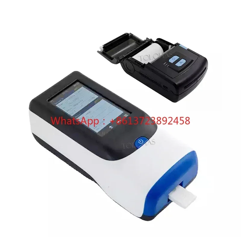 

LHWDL POCT quantitative fluorescent reader vet touch screen canine prog handheld dog progesterone test Analyzer