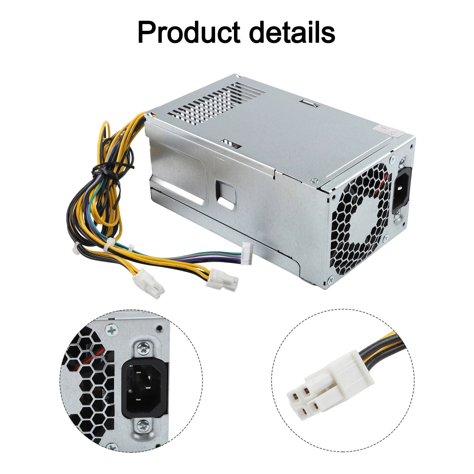 For Home Use D16-250P1A PSU For HP Business Desktops Electricity Generation 100-240V 3A, 50-60Hz Metal Housing