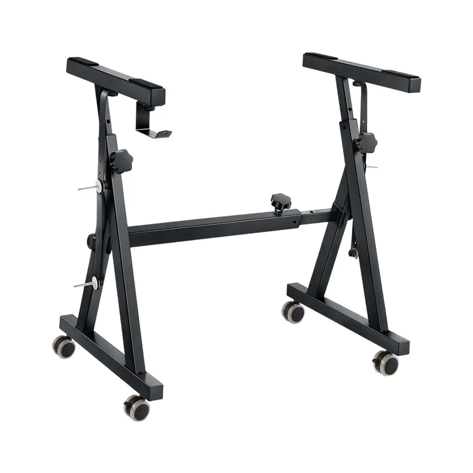 Piano Keyboard Stand Music Stand Iron Fits 54-88 Key Electric Piano Stability Musical Keyboard Stand for Performance Beginner