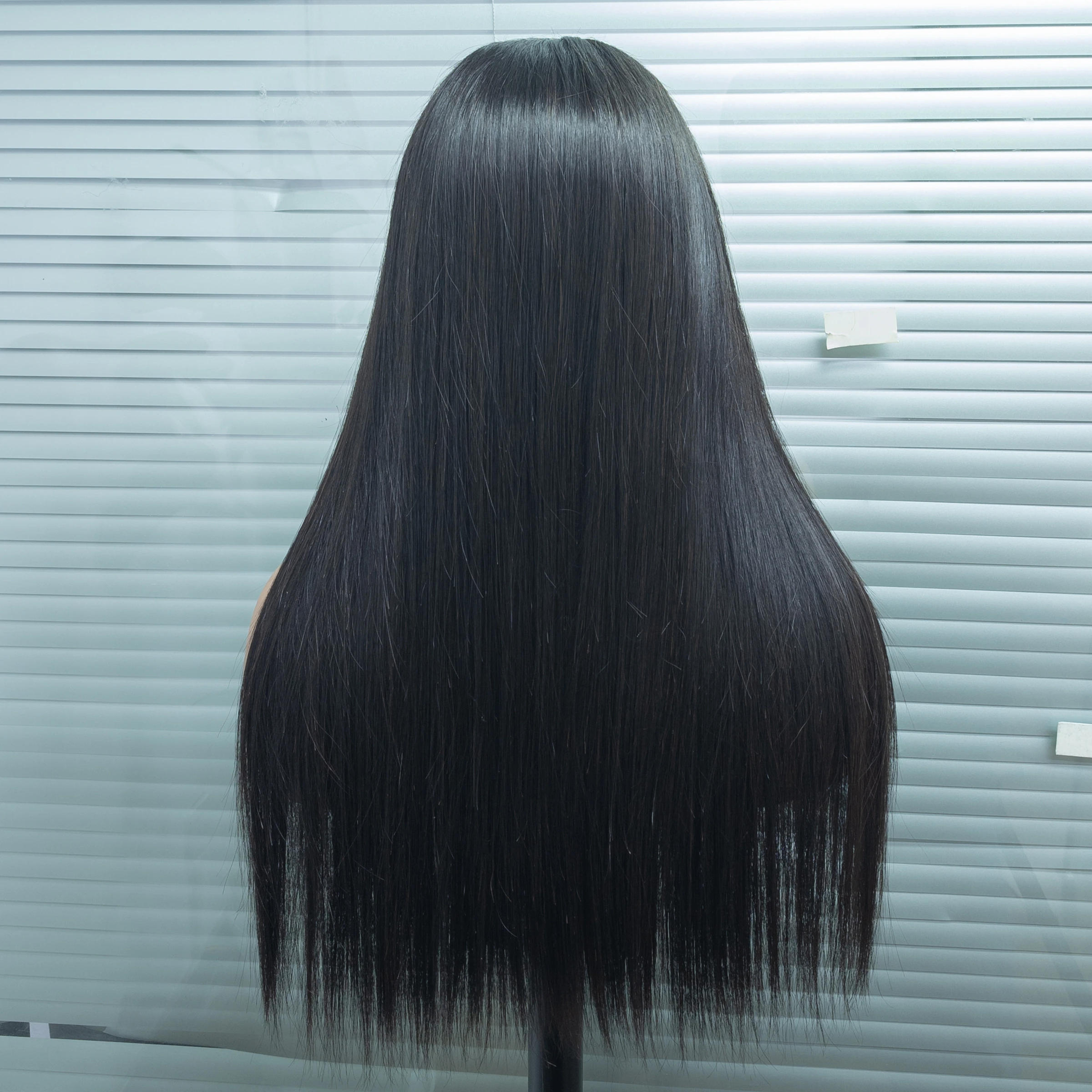 5x5 hd fechamento do laço cabelo humano bob perucas longas perucas de cabelo humano 300% perucas de renda de alta densidade 20 "onda vietnamita em linha reta bob perucas