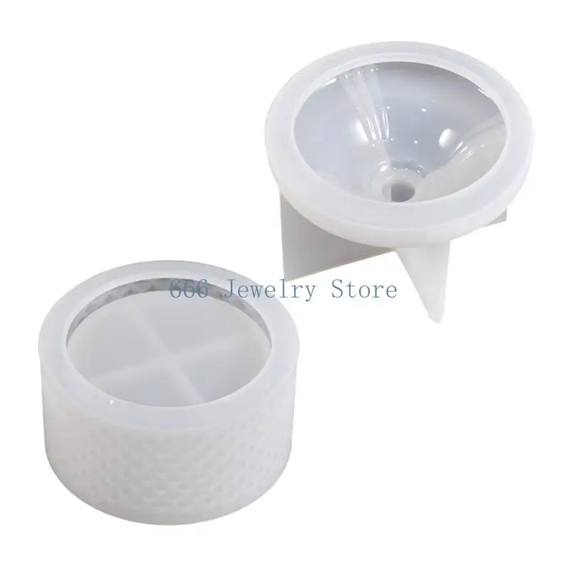 F2TD Silicone Mould Striped Roman Column Styles Safe Heat Resistant For Various Craft Like And Soaps