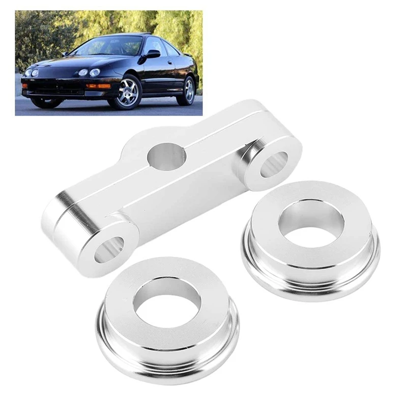 

Shifter Bushing Kit Front Rear Shifter Bushing Kit Aluminum Alloy For Honda Civic/Del Sol B16 B18 With B Series Engine