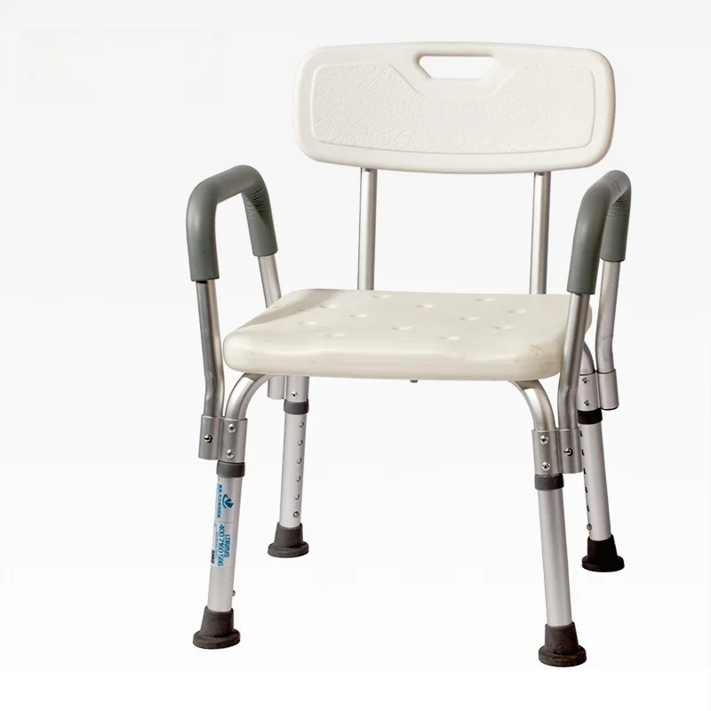 

Disabled Temple Form Foldable Folding Bathroom Elderly Adjustable Bathroom Stool Used Giveaway Bath Shower Chairs Seat