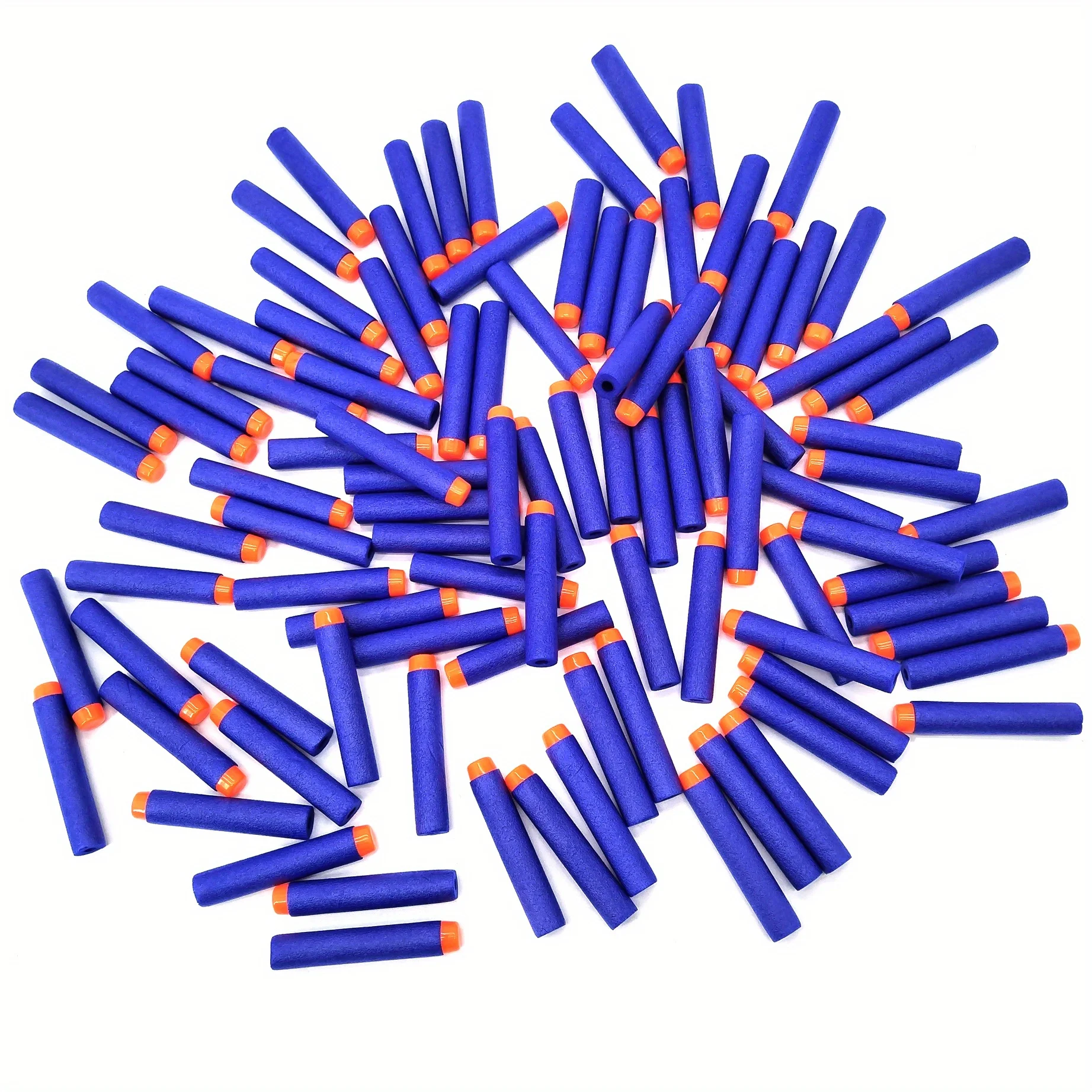 300 pçs espuma azul cabeça redonda embalagem macia dardo bala ao ar livre jogo competitivo adereços de segurança criativo brinquedo do miúdo arma acessórios