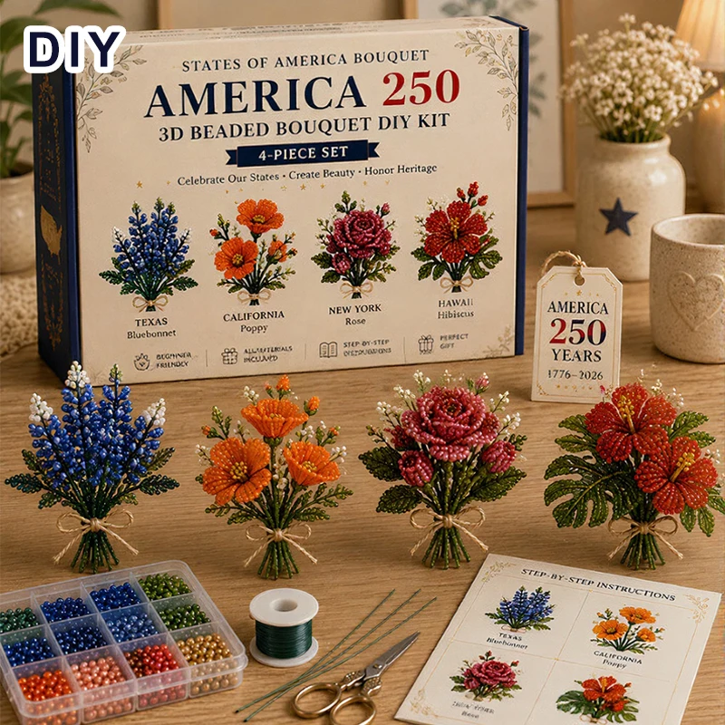 Kit de perlage animalier DIY pour adultes, kit d'artisanat de perles 3D miniatures faites à la main, ensemble de perles mignonnes avec instructions pour projets créatifs