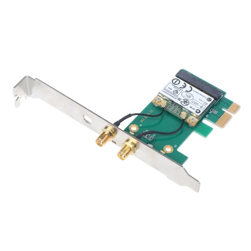 بطاقة واي فاي DN59 PCIe 3000Mbps أحادية النطاق 2.4 جيجا هرتز PCI-E بطاقة محول شبكة واي فاي لاسلكية إنتل للوحة الأم