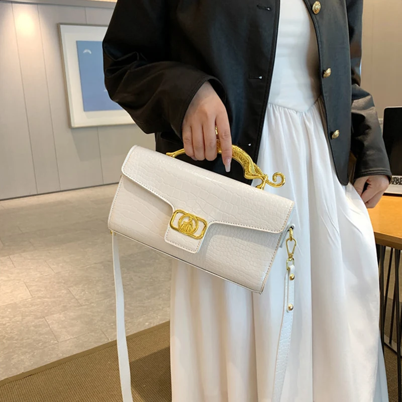 حقيبة نسائية موضة جديدة عالية الجودة كلاسيكية أنيقة حقيبة كروسبودي الاتجاه العلامة التجارية السيدات حقيبة كتف مصمم حقيبة يد فاخرة