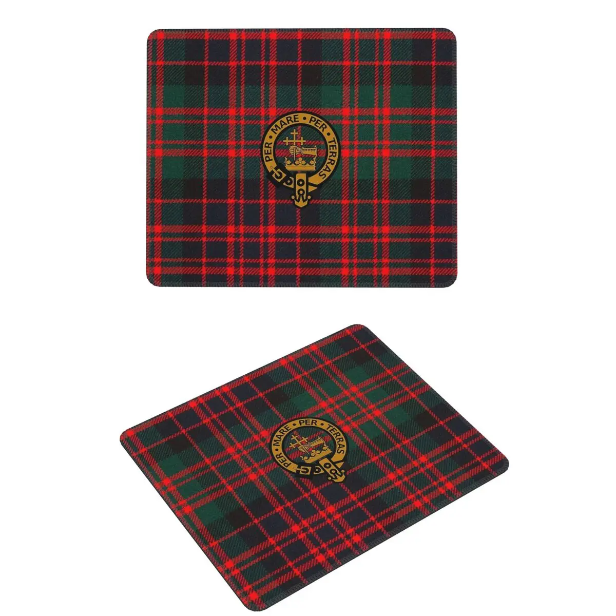 

Современный MacDonald Clan Tartan с MacDonald Clan Crest Коврик для мыши Компьютерная клавиатура Коврик для мыши Игровой ноутбук Настольный коврик Настольные коврики