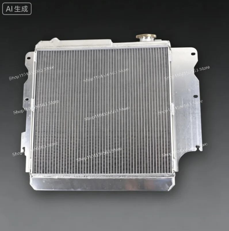 3 Row Aluminum Radiator for 1987-2006 Jeep Wrangler YJ TJ 2.4L 2.5L 4.0L 4.2L L4 L6 Cooling