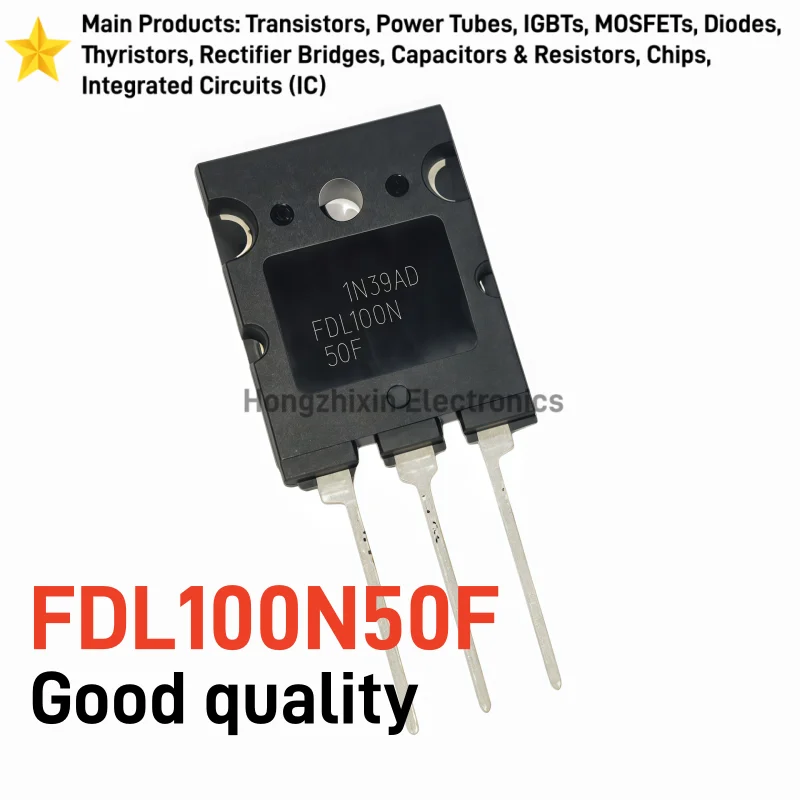 5/10PCS New FDL100N50F TO-264 N-channel MOSFET Transistor 100A500V FDL100N50 High Power Switch Tube In Stock 100N50