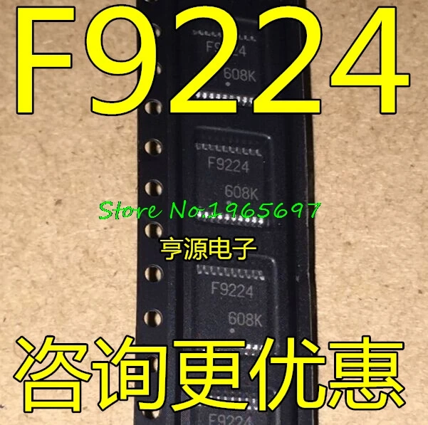 5pcs/lot UPD78F9224 F9224 UPD78F9224MC SSOP-20 In Stock