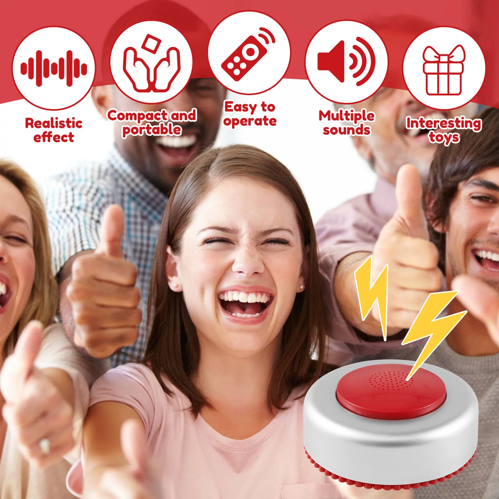 Fart Machine with Remote Fart Noise Maker Machine with 50 Different Realistic Sounds Portable Wireless Controlled Farting Toys - view 2