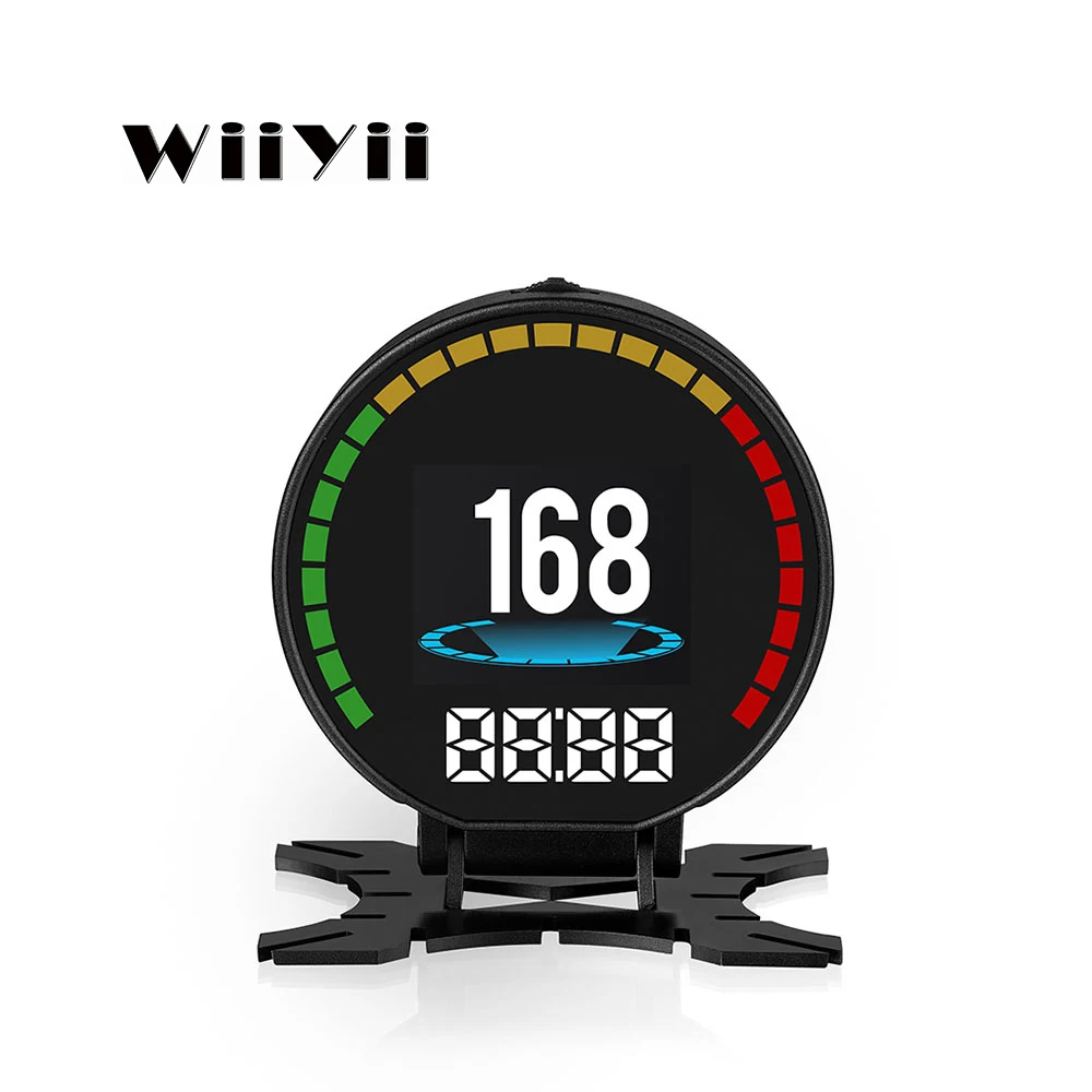 TOP SALE Car Head up Display Digital P15 Speedometer 1-Year Warranty Auto OBD2 Scanner Meter with Universal Speed Display