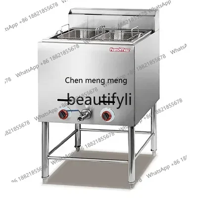 X C45 مقلاة كهربائية تجارية من الفولاذ المقاوم للصدأ مقلاة أسطوانية مفردة ومزدوجة، مقلاة كهربائية ذكية للمعدات #3