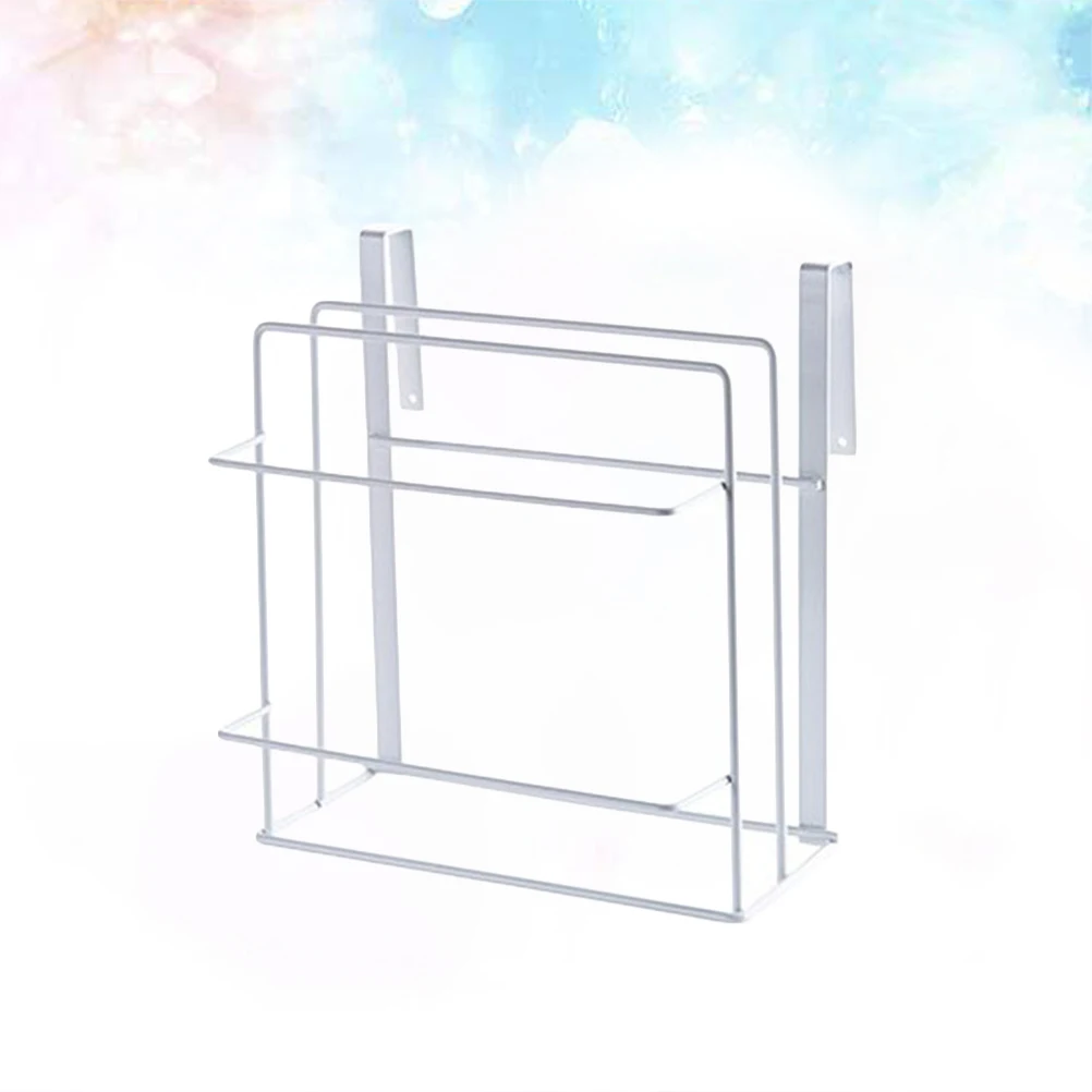 

Wall Mount Chopping Board Holder Iron Cabinet Rack For Kitchen Bathroom Storage Double Layer Organizer Rustproof