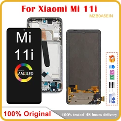 Mi 11i LCD For Xiaomi Mi 11i M2012K11G LCD Display Touch Screen Digitizer Assembly Panel For Xiaomi Mi 11i Screen Replacement