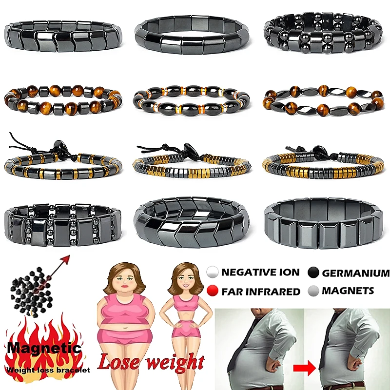 41 Styles Weight Loss Slimming Bracelets Dragon Energy Magnet Jewelry Bangle Twisted Magnetic Power Therapy Bracelet Healthcare