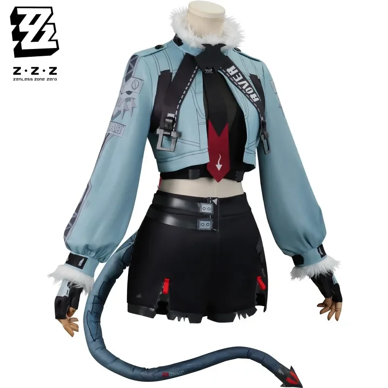 Costume de Cosplay Zenless Zone ontariGasoline Doe, Veste Courte, Vêtements de Sauna, Ensemble de Queue, Nouvel Uniforme de Jeu Eridu, ixd'Halloween, pour Femme et Fille