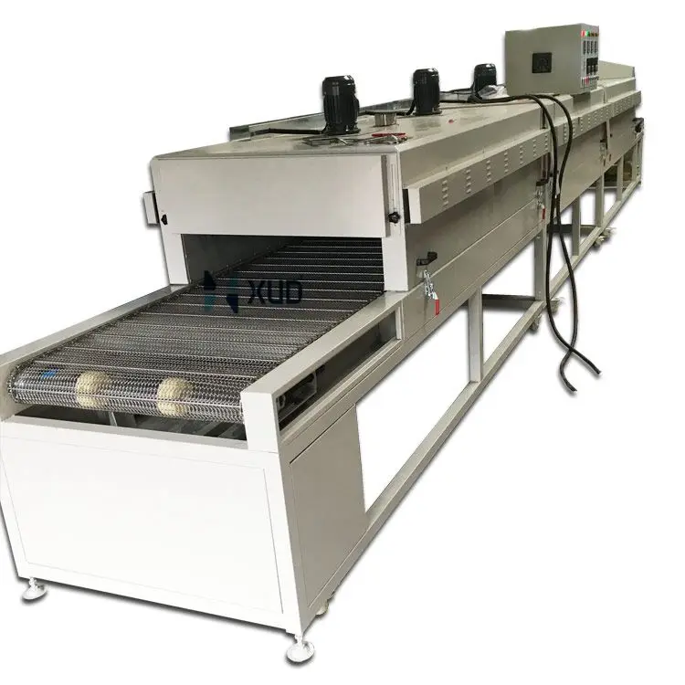 

200c Degree High Temperature Industry Tunnel Oven IR Hot Drying Tunnel Bakery Ovens Conveyor Dryer