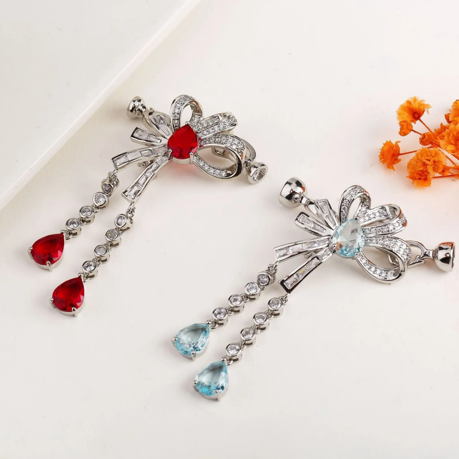 1 Piece Micro-set Zirconia Butterfly Jewelry Link Clasp DIY Bracelet Necklace Pearl Chain Sweater Chain Accessories Wholesales