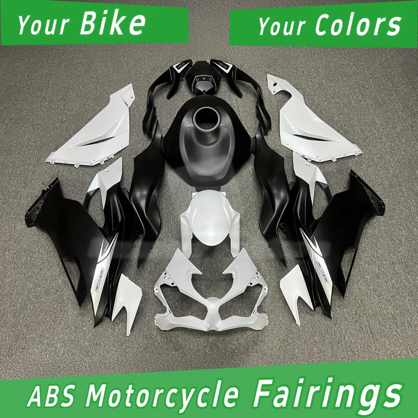 For KAWASAKI ZX-6R Motorbike High-Grade Durability Fairing 2019-2023 Injection Body Repair Aftermarket Parts 100% Fi