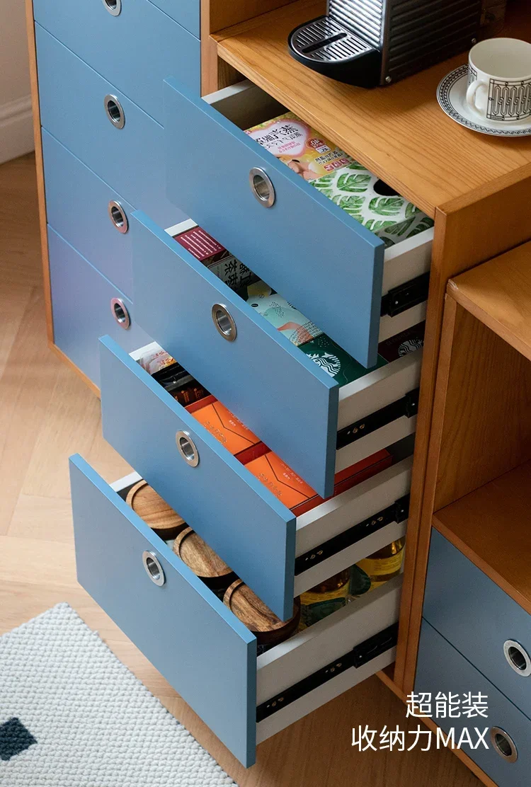 Cassapanca multifunzionale in stile medievale, soggiorno, camera da letto, sala da pranzo, armadietto moderno, semplice e alla moda