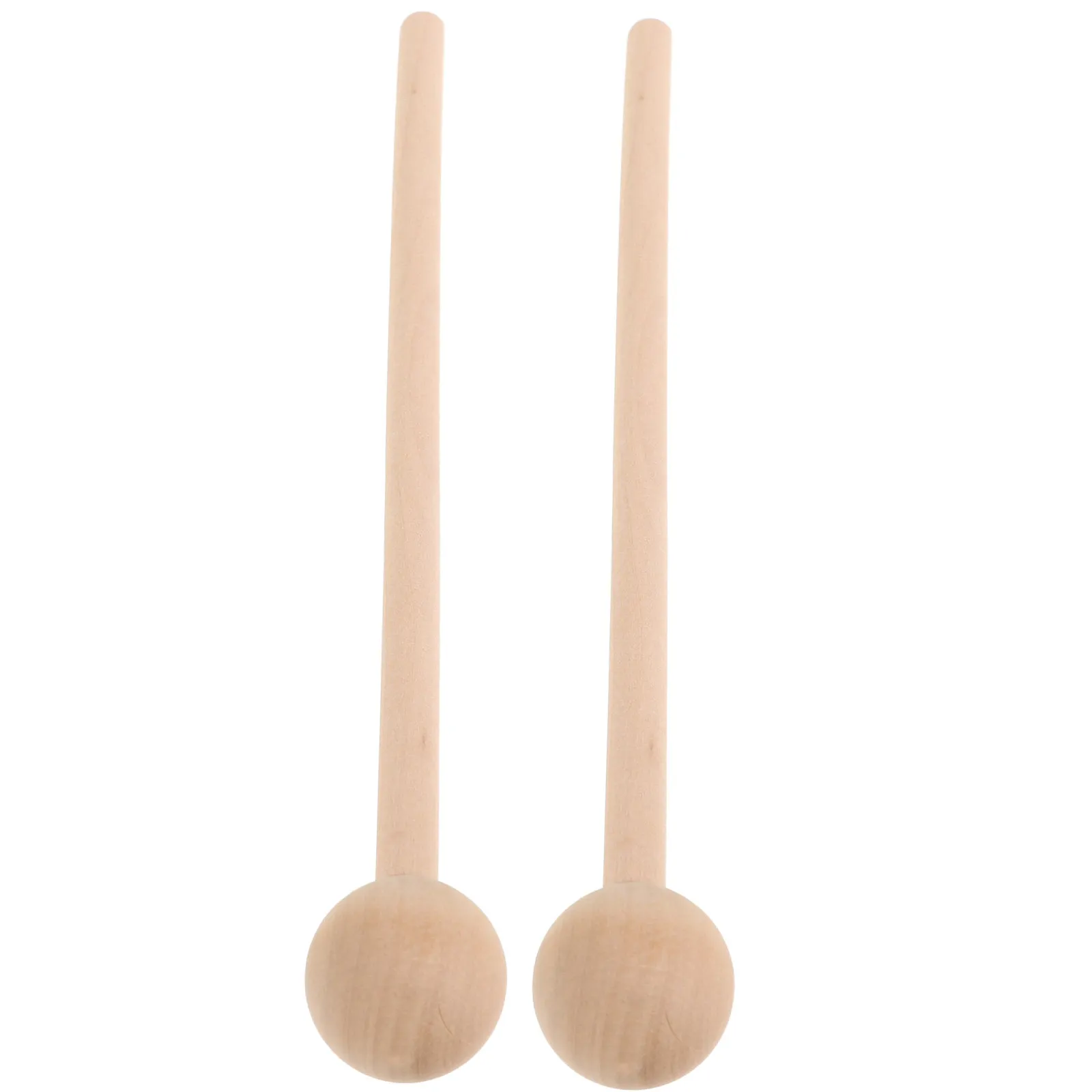 2Pcs Educational Wooden Xylophone Mallets 12.18 Inch for Preschoolers Rhythm Skill Fine Motor Practice Percussion