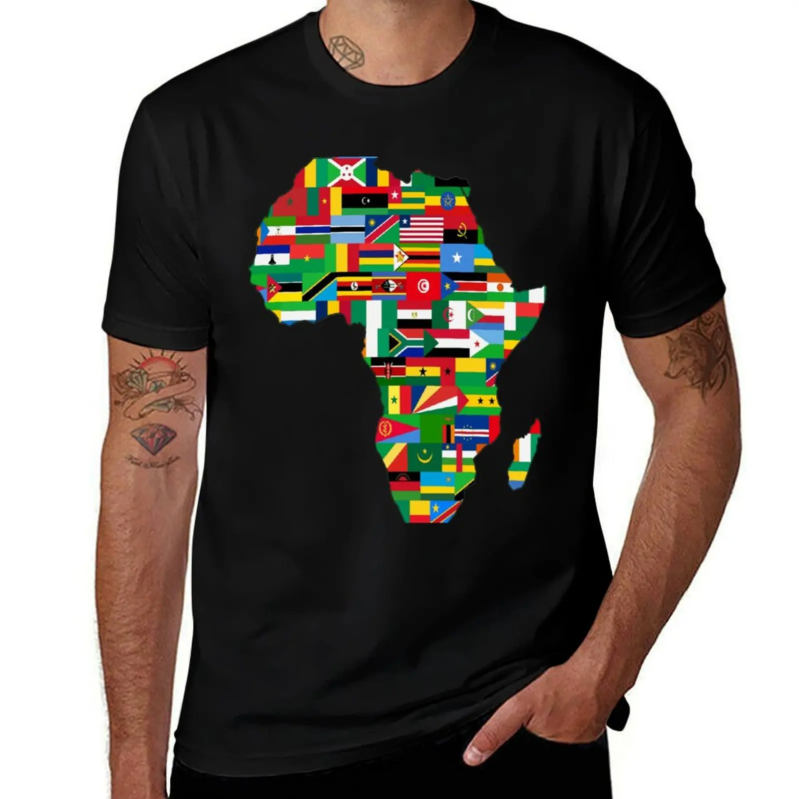 

Africa T-Shirt funny t shirts man t shirt for man 100 percent cotton T-Shirt