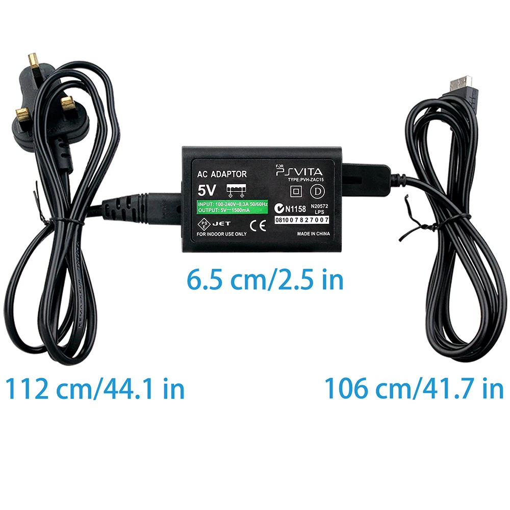 OSTENT 5V zasilacz sieciowy ładowarka ścienna do domu przewód zasilający do Sony PlayStation PS Vita PSV kabel ładujący ue/US/UK wtyczka