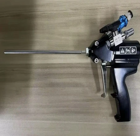 Spray Gun Polyurethane Foam Spray Gun Air Purge Cast Aluminum Handle With Accessories