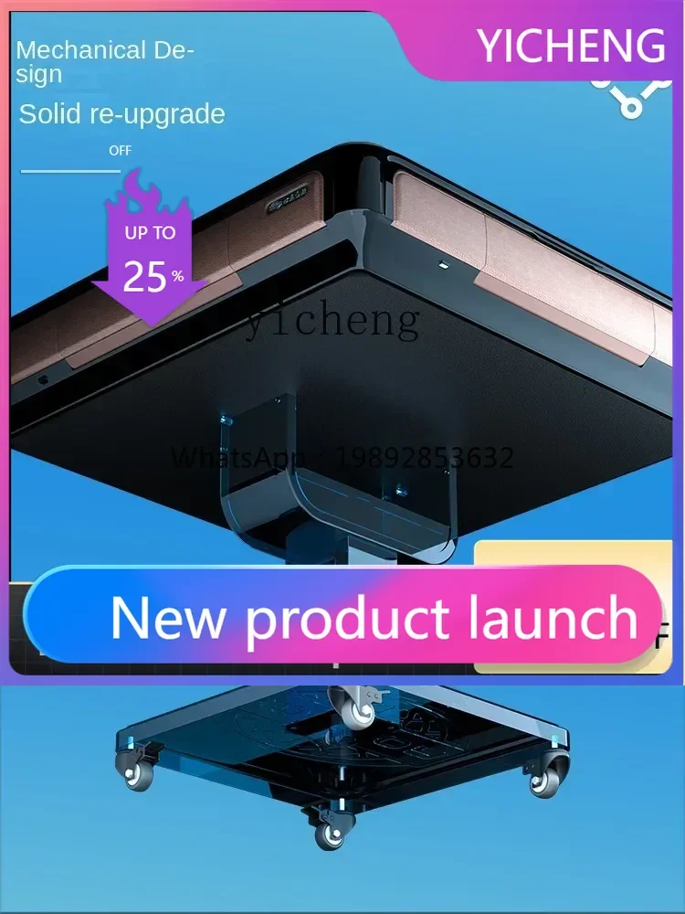 

LYY Automatic Mahjong Table Folding Automatic Mahjong Machine Household New Mahjong Table Four-Port Machine