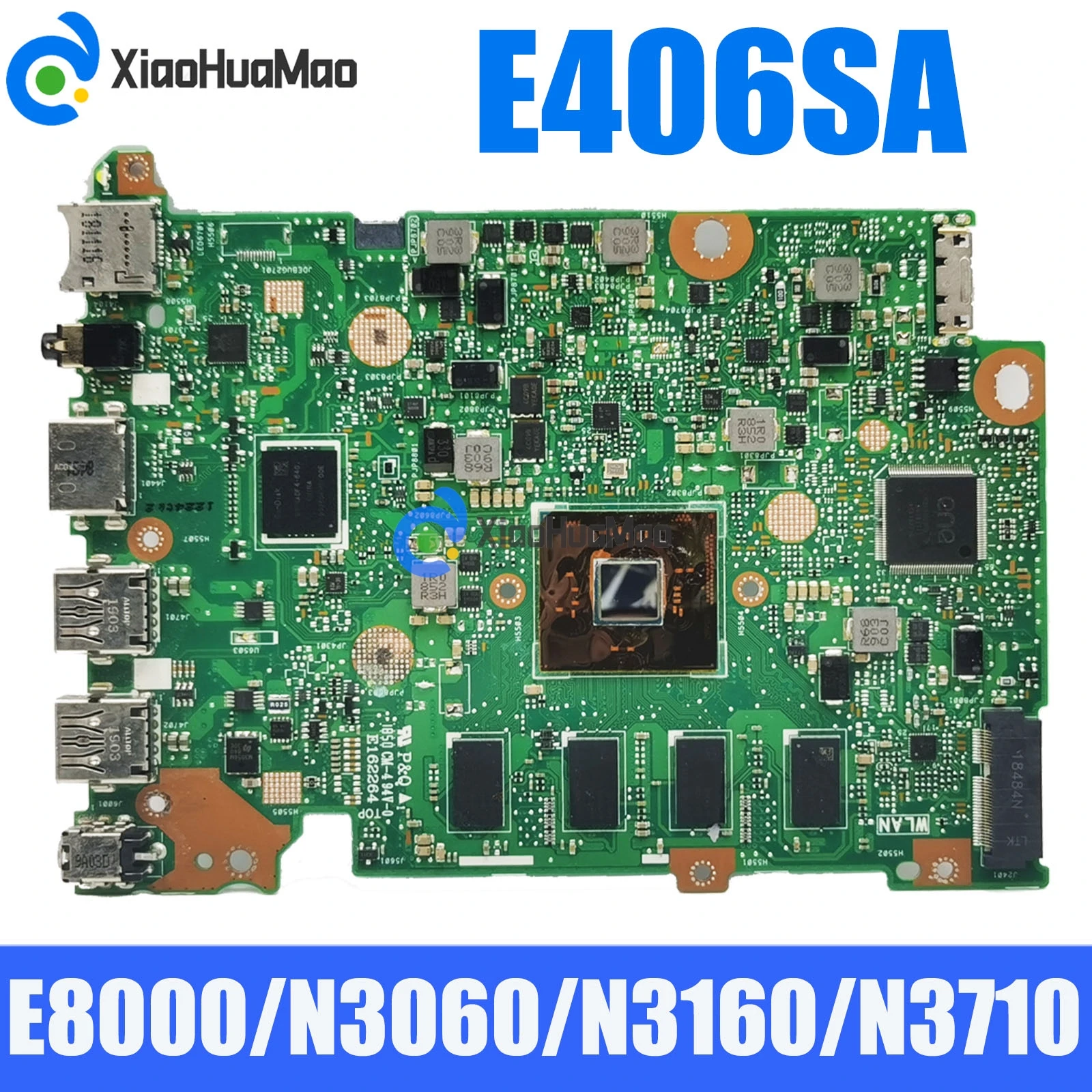 

Материнская плата для ноутбука E406SA с процессором E8000/N3060/N3160/N3710, 4 ГБ-ОЗУ, 64 ГБ/128 ГБ-SSD