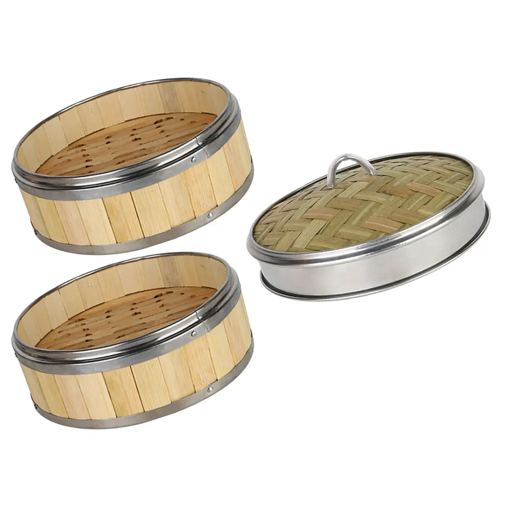 

Stainless Steel Steamer 22cm Steaming Basket for Dumplings Buns Rice Eggs Vegetable Steamer Basket Potatoes Corn Kitchen Tool