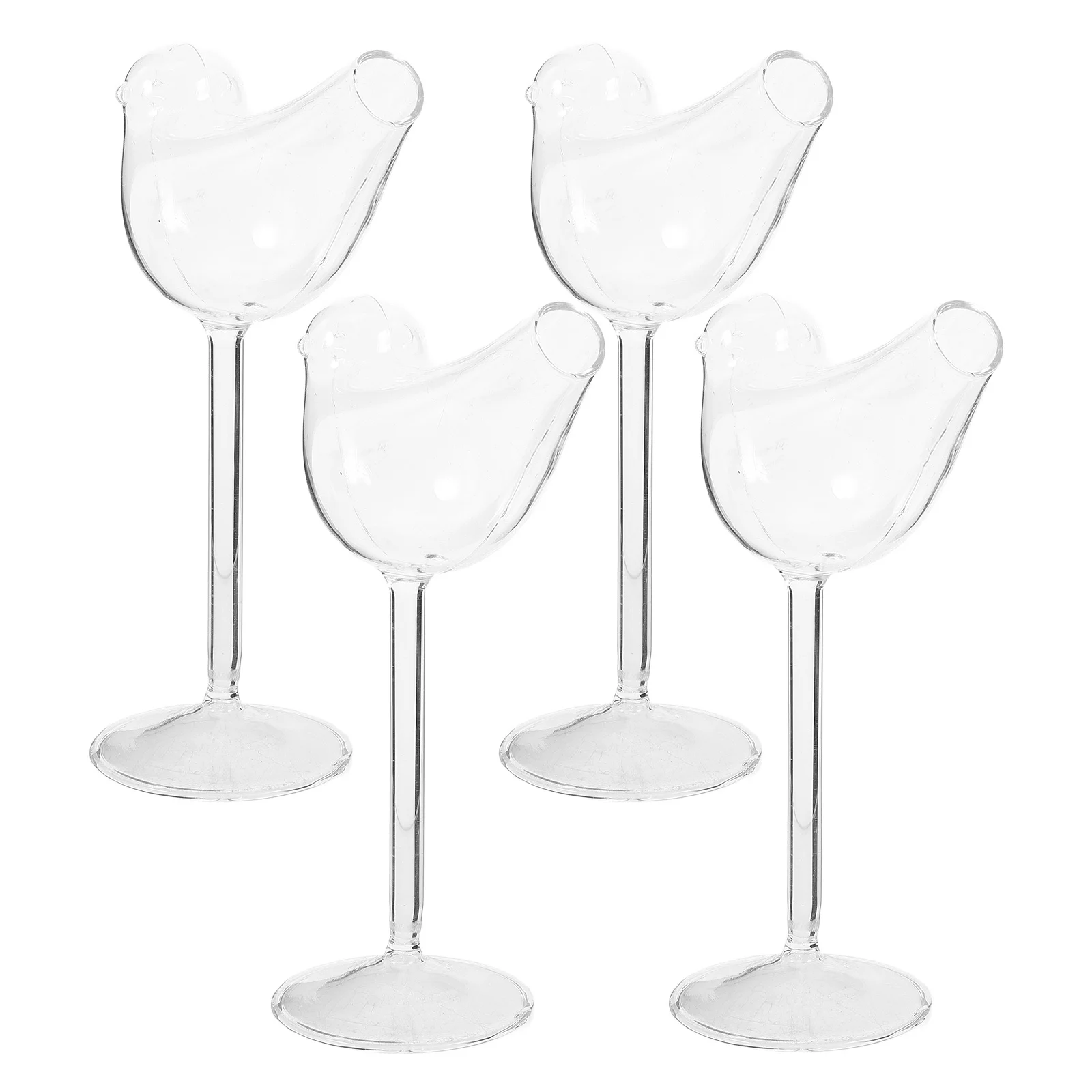 

4Pcs Smoke Cocktail Glass Stylish Creative Drinking Cup for Weddings Parties Bar Home Wine Glassware Smoke Cocktail Glasses