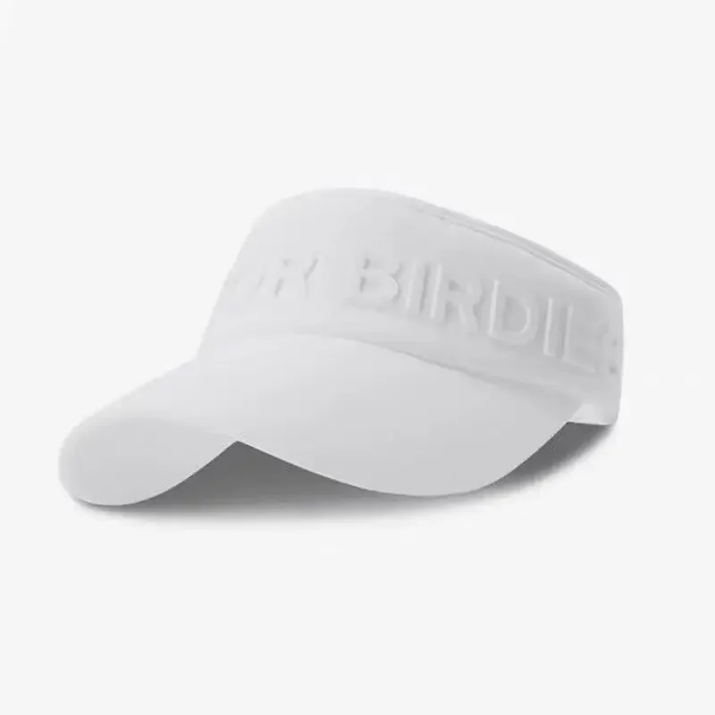 Fashion Stereo Lettered Casual Topless Hat 2024 New Sunshade Ball Cap Sports Sun Protection Breathable Visor Cap