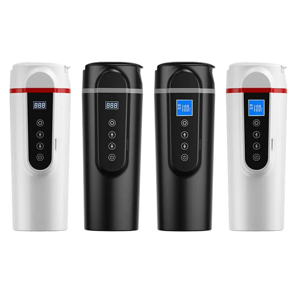 

Travel Coffee Mug Milk Bottle Warmer Temp Control Fit for Car Easily Washing