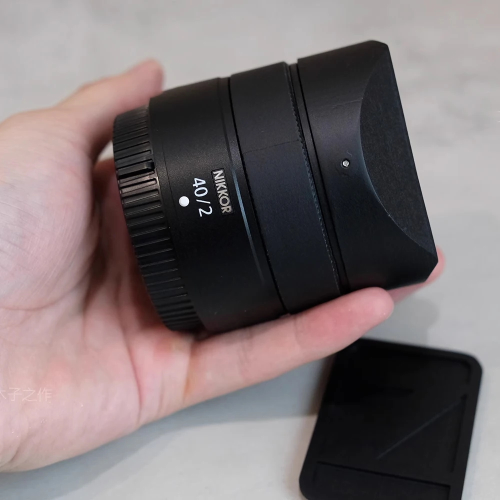 

25mm F1.4 Metal Square Lens Hood for Panasonic\LUMIX\LEICA\DG\SUMMILUX - Durable Aluminum Alloy Bayonet Mount for photography